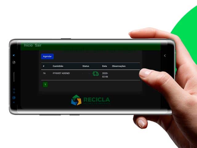 Recicla Digital: Acompanhe suas coletas.