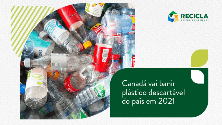 Canadá vai banir plástico descartável do país em 2021